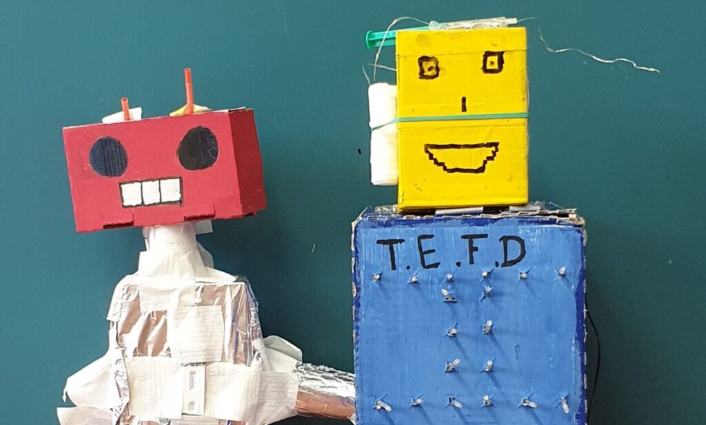 Kunstprojekt “Roboter”