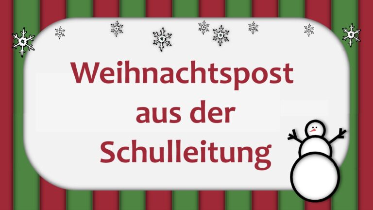 Weihnachtspost 2024