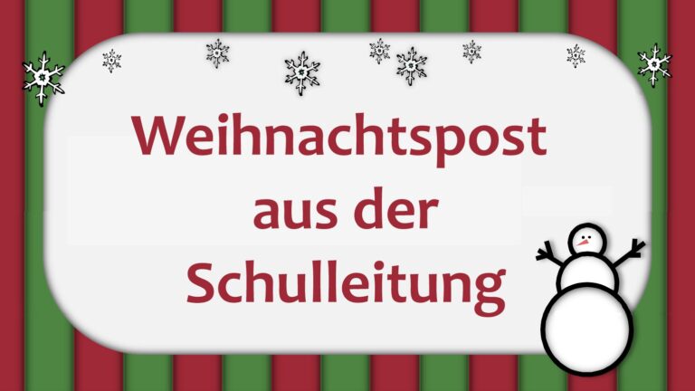 Weihnachtspost 2023