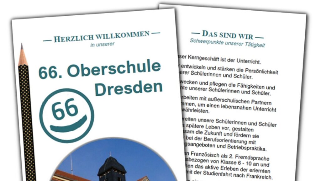 Unser aktueller Schulflyer